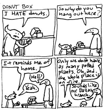 I hate donuts